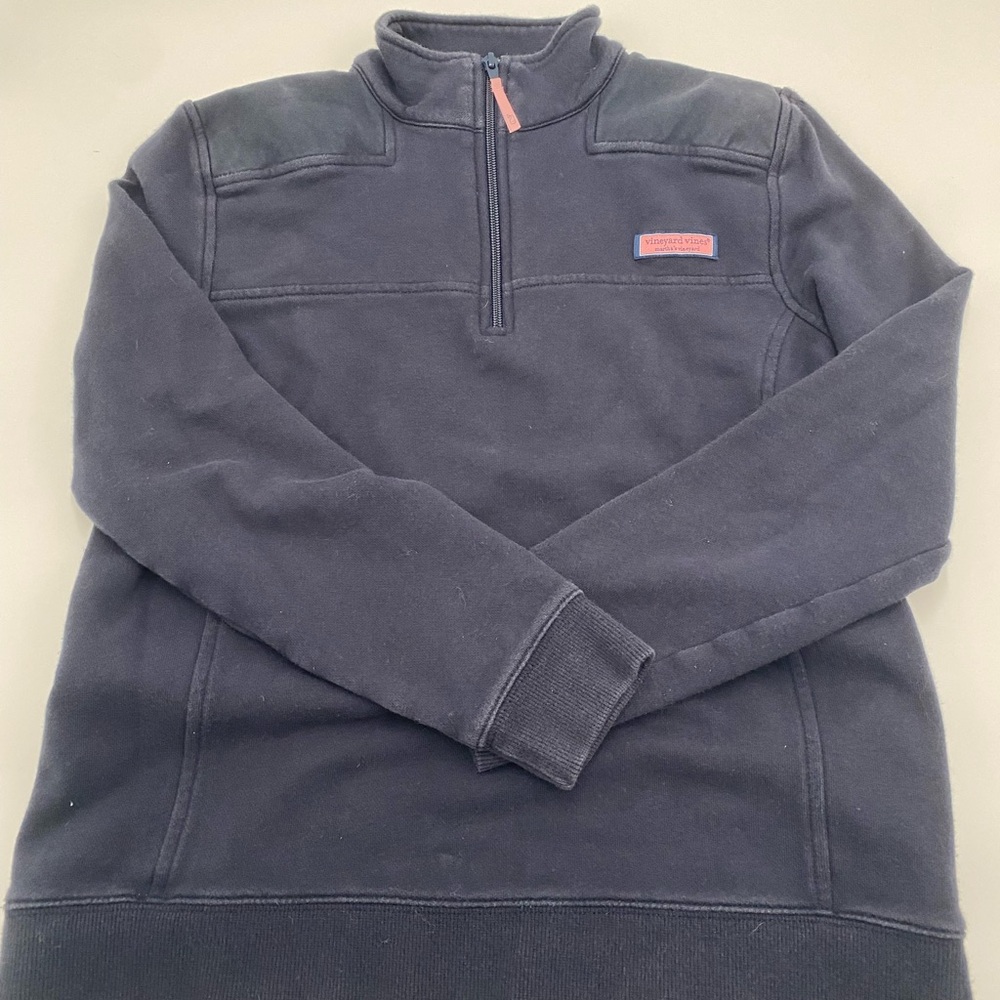 Vineyard Vines Women’s Navy Zip-Up Sweater
